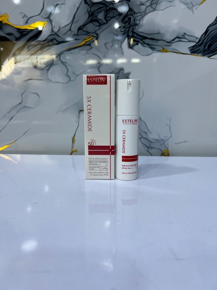 ضد آفتاب سرمی 5X سرامید استلین SPF50